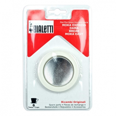 Bialetti Moka Express Replacement Seal & Filter Plate